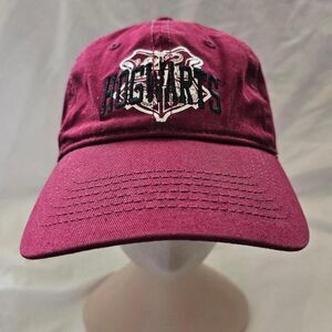 2017 Harry Potter maroon hogwarts adjustable baseball cap